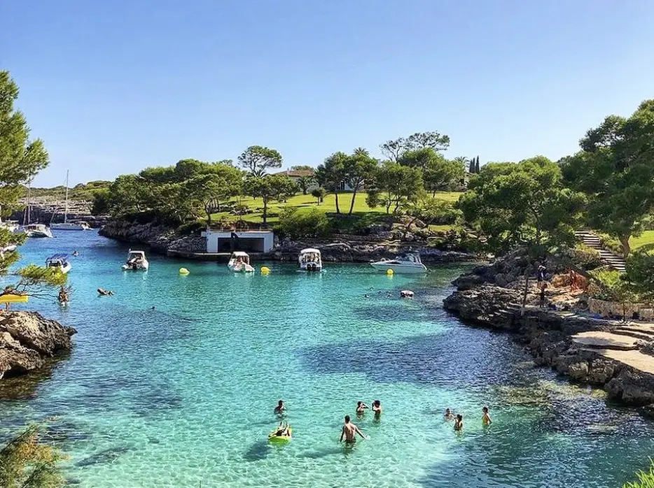 hidden beach in Europe